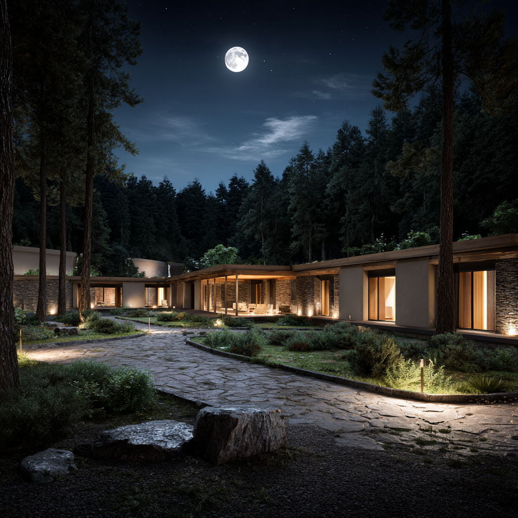 Welcoming exterior of Lighthouse Wellness treatment center in Chico, California